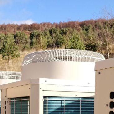 air source heat pumps in rural setting