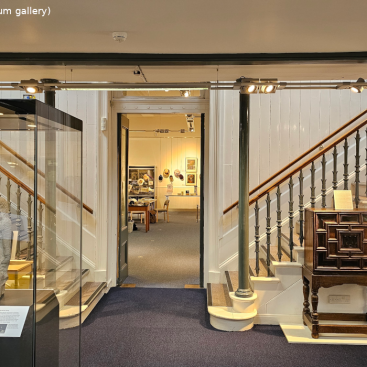 photo inside existing Montrose Museum gallery